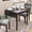 Espresso, variant on Euroco 29"- 45" Extendable Dining Table for 4, Folding Kitchen Table with Wood Legs for Kitchen, Dining Room,Living Room,Small Spaces,Espresso