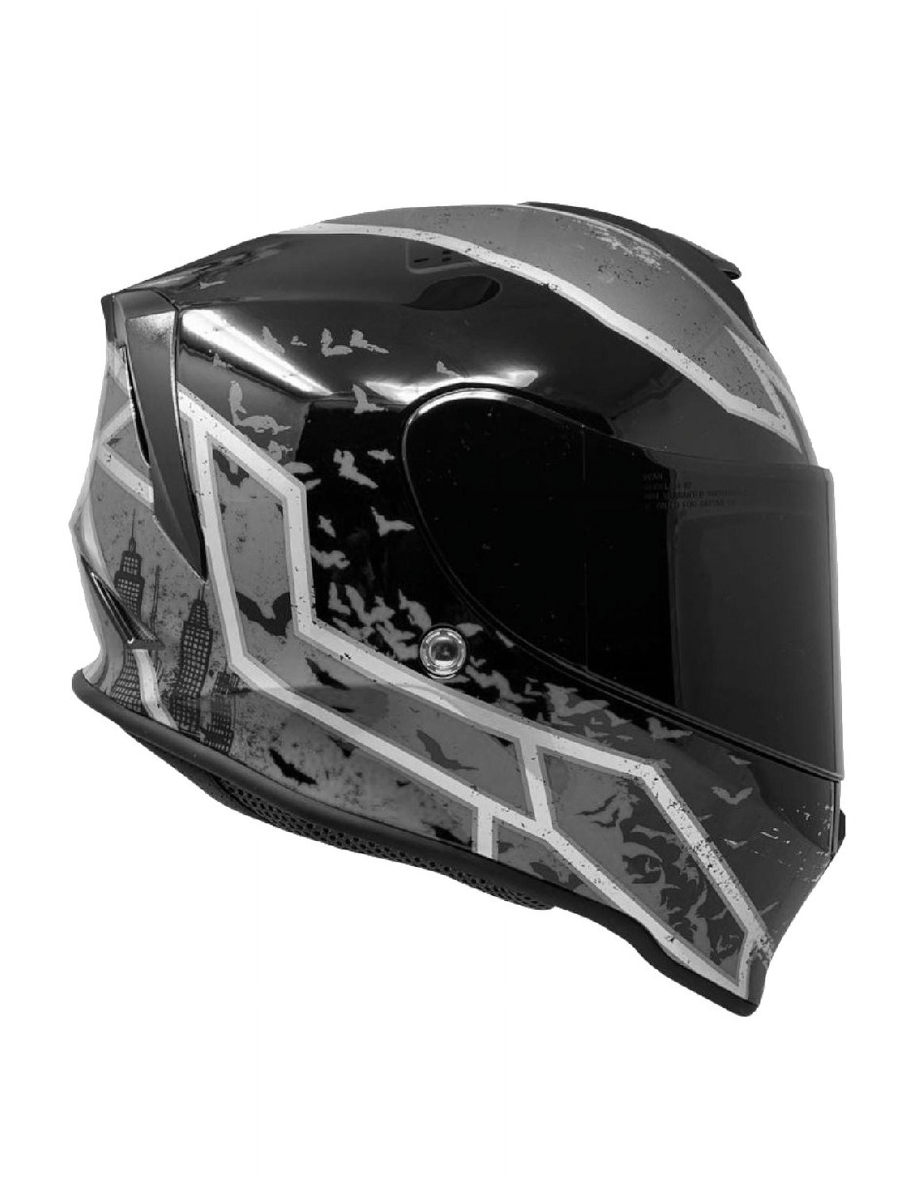 Comics Batman Casco Para Moto De Batman Casco Batman Moto Kov Dc