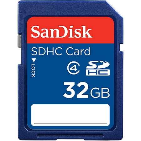 SanDisk 32GB Class 4 SD Card (Best Sd Card For Zoom H4n)
