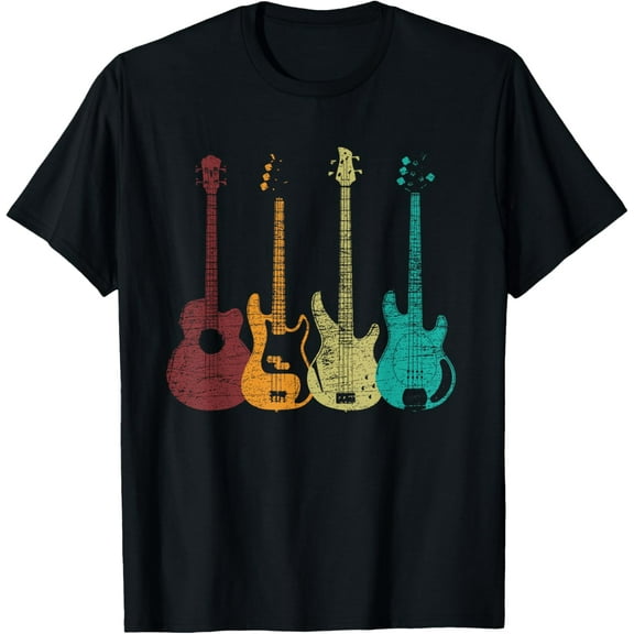 Bass Player Shirt Men Gift for Bass Guitar Player Bassist T-Shirt