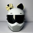 thumbnail image 5 of Un par de decoraciones para casco de motocicleta, lazo para decoración femenina, accesorio imprescindible para casco de motocicleta, pegatinas para bricolaje, accesorios para casco, 5 of 5
