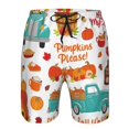 thumbnail image 3 of Vsdgher Fall Pumpkins Men's Beach Shorts, Surfing shorts, Swim trunks, Quick Dry Swim Trunks for Surfing Beach Fun -XX-Large, 3 of 6