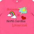 thumbnail image 4 of Inktastic Someone in North Carolina Loves Me Youth T-Shirt, 4 of 5