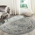 thumbnail image 2 of SAFAVIEH Vintage Lynett Traditional Runner Rug, Light Blue/Ivory, 2'2" x 8', 2 of 9