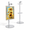 Silver-18 inch-1, variant on Adjustable Desktop Photo Frame Stand Withic Wallting Light Holds Picture Frames Up To 30 Inch Rechargeable Metal Vertical 3 Color