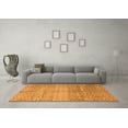 thumbnail image 3 of Ahgly Company Indoor Rectangle Abstract Orange Modern Area Rugs, 3' x 5', 3 of 4