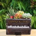 thumbnail image 1 of Piano Decorative Planter, 5.9*4.1 Inch Plant Gift Desk Decor Succulent Pot for Indoor Plants Piano Home Shelf Office Decor Small Flower Pot with Drainage, 1 of 7
