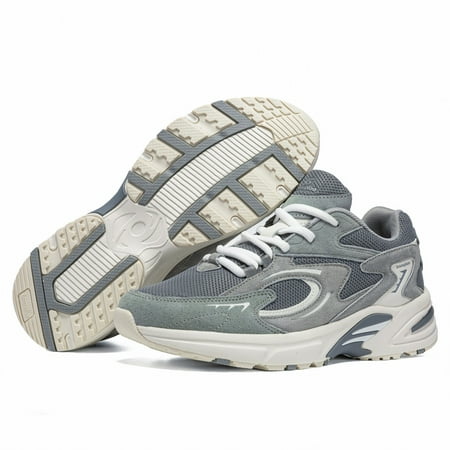 Baasploa Men Running Shoes Casual Sneakers Mesh Breathable Sport Shoes for Men