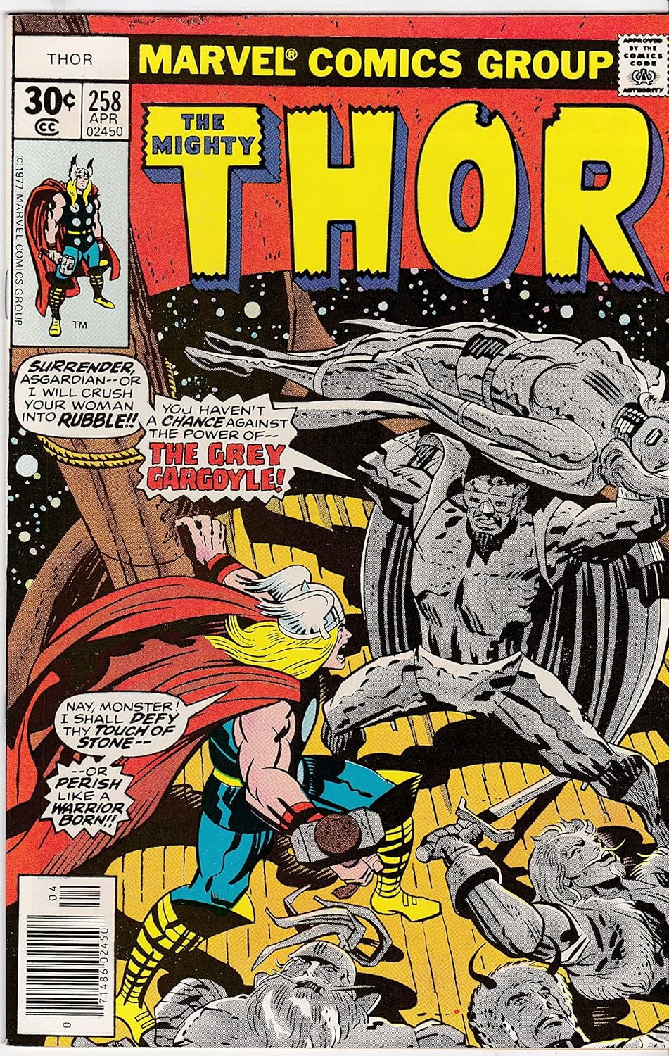 The Mighty Thor #258 VF/NM Newsstand