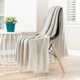 thumbnail image 2 of Chanasya Textured Waffle Acrylic Throw Blanket With Tassels - Lightweight Super Soft Modern Woven Blanket for Couch, Home, Living Room, and Bedroom Décor(50x65 Inches) Blanket, 2 of 6