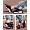 thumbnail image 3 of Women Hiking Shoes Breathable Low Top Outdoor Athletic Sneakers for Walking Trekking Dress Shoes, 3 of 3