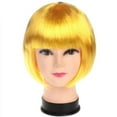 thumbnail image 3 of Multiple Color Full Wig Short Fashion Bob Wig Synthetic Hair Short Straight Hair RED, 3 of 8