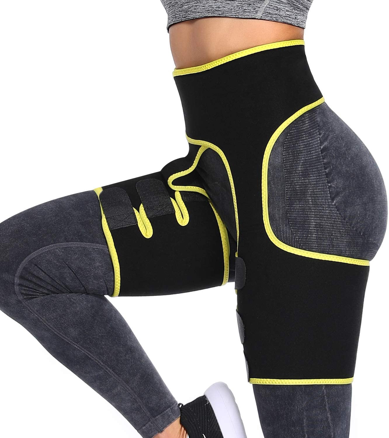 VASLANDA Vaslanda 2in1 Neoprene Workout Waist Thigh