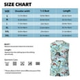 thumbnail image 5 of Yiaed Cartoon Pirate Print Men's Singlet Vests Summer Running Muscle Tank Tops Gym Undershirt Round Neck Sleeveless for man, 5 of 5
