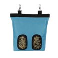 thumbnail image 2 of Azul, Bolsa de heno Comedero para conejos Cobaya Bolsa de heno para mascotas Cobayas Hámsters Animales pequeños, 2 of 4