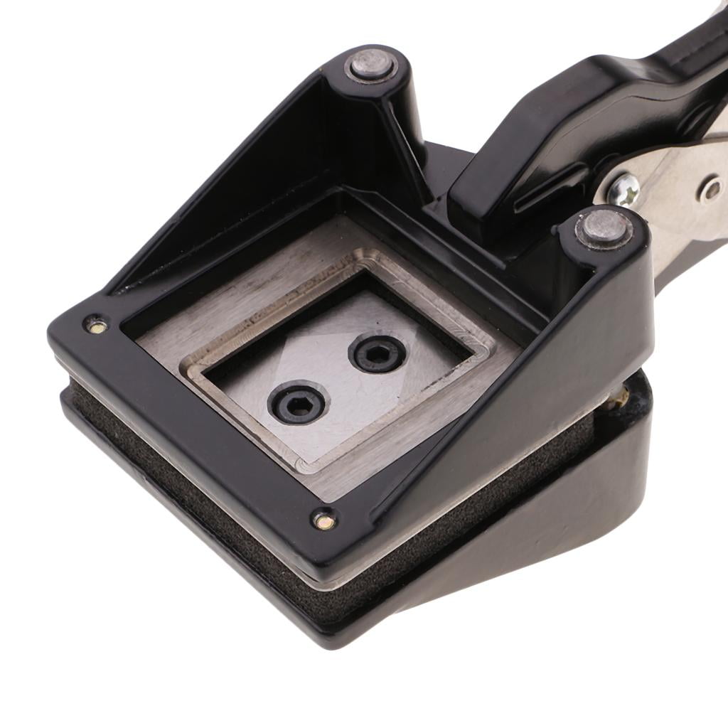 Turkish Handheld ID Photo Punch Cutter 25mm X 32mm Right Corner Cutting Photos For ID Card, IC Card, , Certificates, Etc
