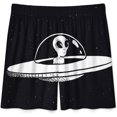 thumbnail image 4 of NICKSUN Shorts de Pyjama Amusants pour Hommes, Bas de Pyjama Doux avec Poches, Extraterrestre, m, 4 of 6