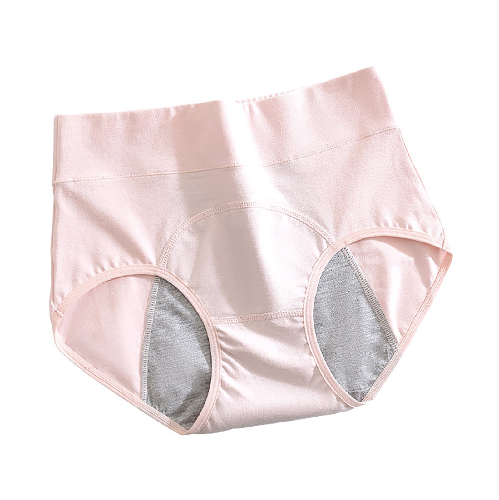 Homenesgenics Womens Underwear Plus Size Women's Menstrual Anti-leakage  Menstrual Pants Cotton High Waist Waist Women's Physiological Pants  Clearance