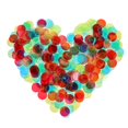 thumbnail image 1 of 500pcs Transparent 4 Color Bingo Chips Plastic Markers Clear Game Counting Chips, 1 of 5