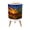 Color 4, variant on Small Trash Can with Lid Nostalgic Lighthouse Mosaic Art Purple Sky Ocean Reflections 1.8 Gallon Dog Proof Trash Can Round Garbage Can Waste Bin Wastebasket for Bathroom Bedroom Living Room