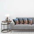thumbnail image 3 of Ambesonne Gothic Throw Pillow Cover 4 Pack, York Minster View, 24", Multicolor, 3 of 5