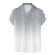 thumbnail image 5 of Camisas de Manga Larga para Hombres Moda Casual Impresión Cuello de Vuelta Blusa Transpirable para Diario Y de Negocios, 5 of 5