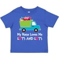 thumbnail image 3 of Inktastic Nana Loves Me Grandson Boys Boys Toddler T-Shirt, 3 of 5