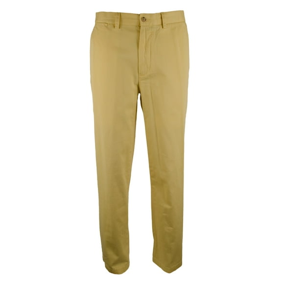Men's Classic-Fit Flat-Front Chino Pants-BY-32Wx30L