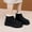 #006-Black, variant on Wowcloth Women's Snow Boots – Fashion Casual Versatile Plus Size Fleece-Lined Thick Warm Slip-On with Slimming Comfortable Design for Autumn Winter Daily Wear