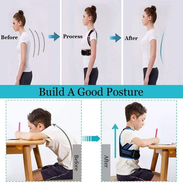 Back Brace Posture Corrector for Kids, Back Straightener Posture