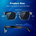 thumbnail image 4 of Gafas Inteligentes ONKELYIM AI con Traducción y Bluetooth 6.0, 4 of 7