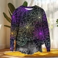thumbnail image 5 of cocolona Halloween Sweatshirts for Women Fall Long Sleeve Crewneck Shirts Fashion Casual Loose Graphic Tops Hallowee Gifts, 5 of 5