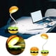 thumbnail image 2 of Lámpara de mesa plegable con forma de hamburguesa Zhouqiannn con almacenamiento Lámpara de noche con forma de hamburguesa Lámpara de noche con forma de hamburguesa Luces de noche de tres modos Luz de, 2 of 7