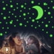 thumbnail image 1 of Cateissary 338 Pieces Dark Night Glowing Wall Decal Decoration Star Moon Ceiling Stickers Decorative for Home Living Room Dormitory Decoración del hogar Cateissary BFH000475-00, 1 of 6