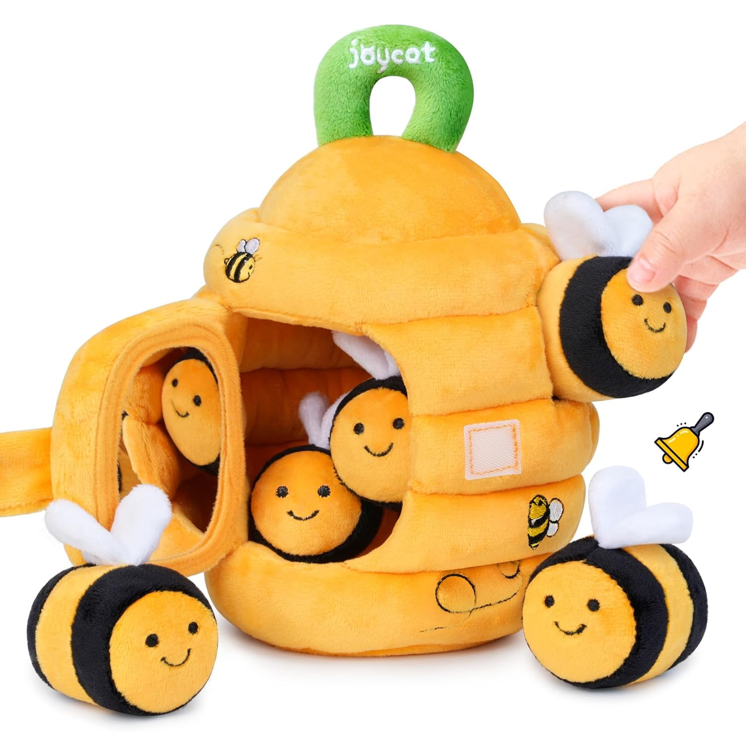 HaCpiu Baby Toys 6-12 Months, Soft Montessori Toy for Babies 6-12 Months & 1-3 Year Old Toddlers, Sensory Toys for Season Present, Children's Day & Basket Stuffer