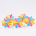 thumbnail image 2 of Paraguas paraguas de cóctel selecciones de bebidas sombrilla de papel octogonal en forma de estrella adornos para magdalenas palitos de sombrilla de cóctel hechos a mano, 2 of 4