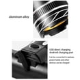 thumbnail image 2 of Bike Headlight Super-Bright Three-Modes Decorations Front Lamps Accessories USB Rechargeable Cycling Warning Lights Repair Black+928 Light, 2 of 8