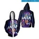 thumbnail image 1 of Sudadera con capucha y cremallera de grupo femenino Demon Hunter de K-POP, varios patrones, todas las tallas, unisex., 1 of 5