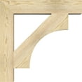 thumbnail image 3 of Ekena Millwork 4"W x 24"D x 24"H Westlake Block Rough Sawn Bracket, Douglas Fir, 3 of 25
