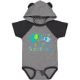 thumbnail image 3 of Inktastic My Safta Loves Me Cute Elephants Boys or Girls Baby Bodysuit, 3 of 5