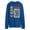 ROYAL BLUE, variant on Thor - Action Figure - Men's Long Sleeve Graphic T-Shirt