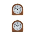 thumbnail image 4 of Decodeary Wood Prevent Oversleep With No Ticking Noise And Gentle Wakeup Tone Convenient No Distraction Small And Exquisite Deep 2Set, 4 of 6