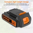 thumbnail image 6 of LBXR20 20 Volt MAX 3.0Ah Lithium Battery Compatible with Black and Decker 20v Lithium Battery LBXR20 LBX20 LB20 LB2X4020 Compatible with All Power 20V Black and Decker Power Tools, 6 of 11
