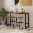 thumbnail image 2 of Giantex 24 Inch Height Industrial Saddle Stool, Backless Counter Bar Stool, (1), 2 of 7