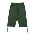 thumbnail image 2 of Casual Pants for Men Timber Creek by Men's Pants for Men Band Foam Size 1 Men's Spring And Summer Sweatpants Jogging Loose Casual Beach Capri Green XL, 2 of 4