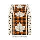 thumbnail image 3 of Thanksgiving Maple Leaf Pumpkin Turkey Pattern Table Flag Tablecloth Mat Party Table Decoration Table Flag 13x72in, 3 of 5