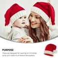 thumbnail image 3 of MERRYHAPY Red Holiday Knit Hat Warm Wool Christmas Beanie Festive Winter Cap for Men Women, 3 of 6
