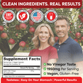 thumbnail image 6 of 1950mg Apple Cider Vinegar Capsules for Weight Loss, Tasteless 180 Capsules - Metabolism & Detox Support by Dr Martin's Nutrition, 6 of 10