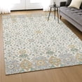 thumbnail image 6 of Addison Rugs Mayfield Premium Machine Washable Transitional Panel Ivory Rectangle Rug, 8' x 10', 6 of 6