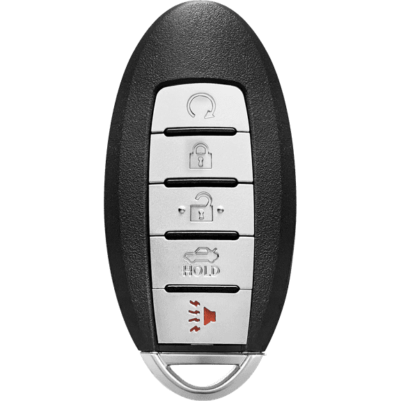 Wholesalekey Replacement for 2019-2022 Nissan KR5TXN4 5 Buttons Remote Key Fob 434MHz